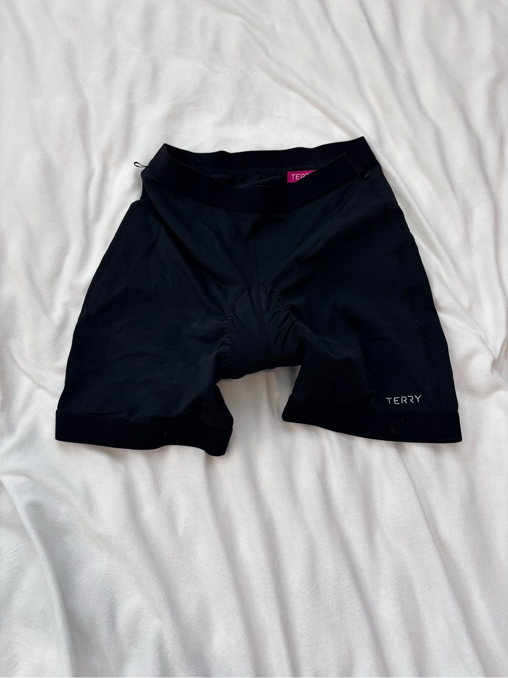Terry Women's Black Bike Shorts — Supportive Cycling Fit